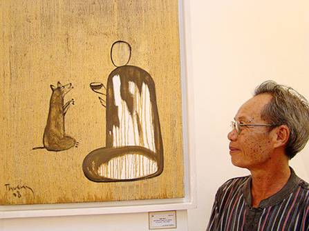 Họa sĩ Lê Ký Thương 'Lạy tạ' cuộc sống qua tranh - Báo ...