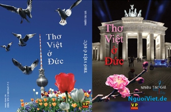 Bìa cuốn 'Thơ Việt ở Đức'.