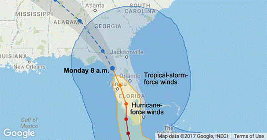 Image result for Correspondence hurricane Irma